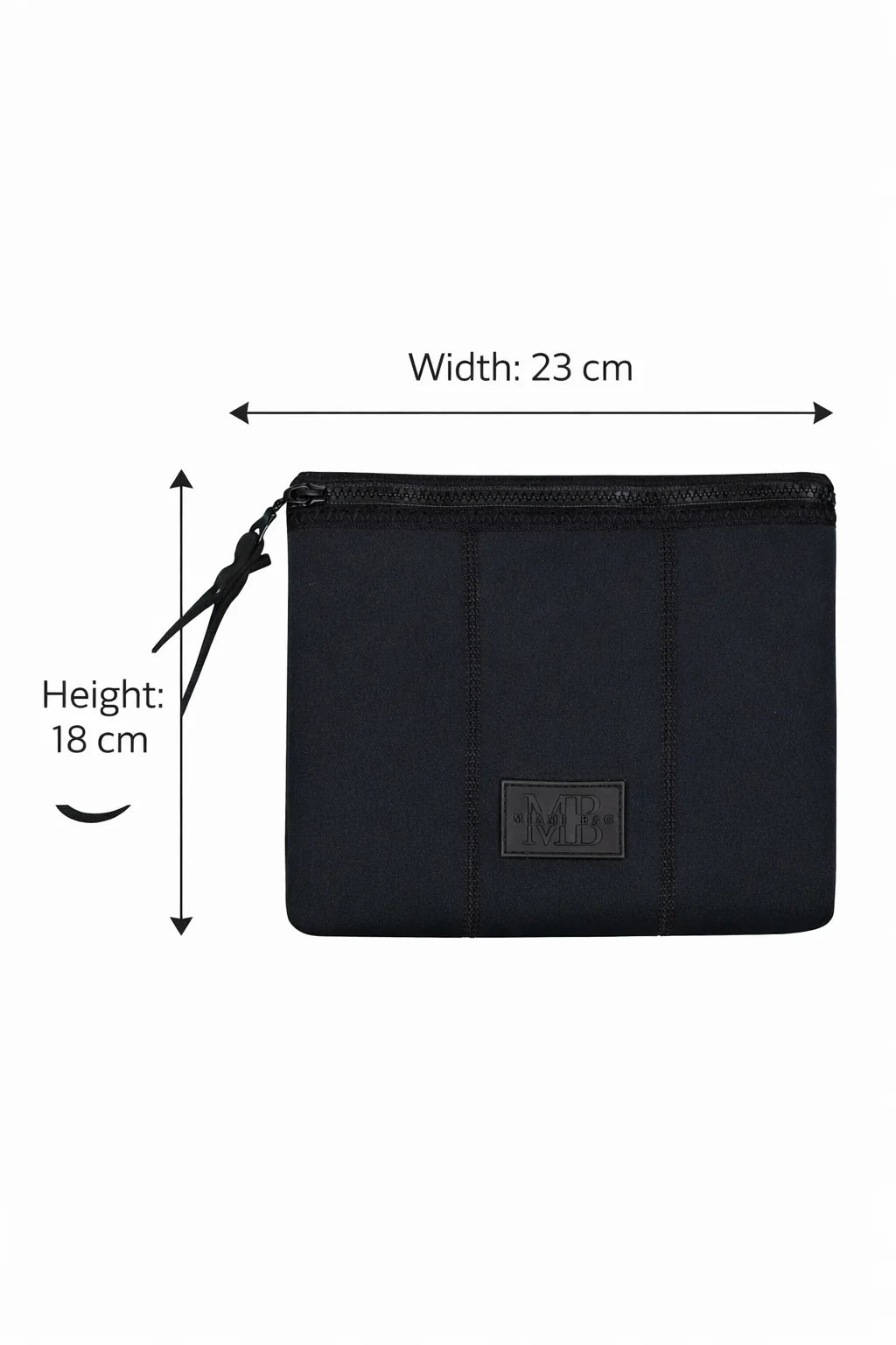 Black Label Neoprene Beach Pouch